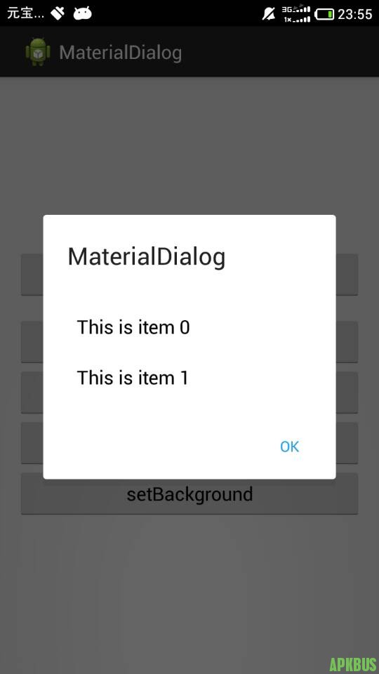 MaterialDialog